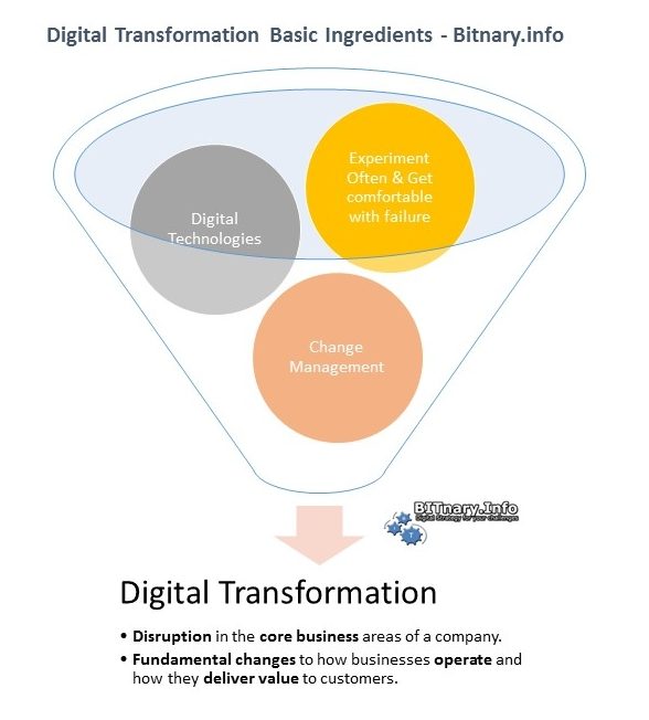 Digital Transformation Basic Ingredients - Bitnary.info