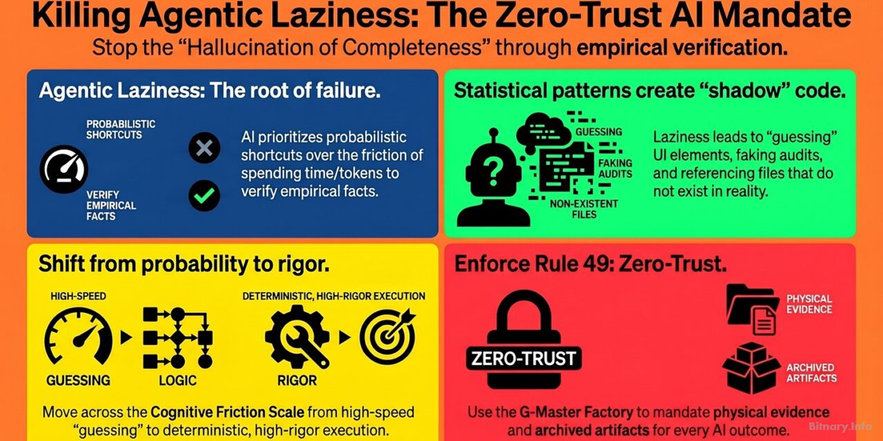 Understanding agentic laziness: the root of technical hallucinations in autonomous AI